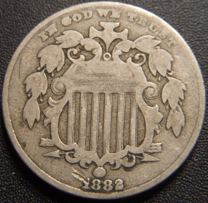 1882 Shield Nickel - Good