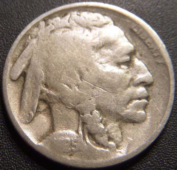 1925-S Buffalo Nickel - Good