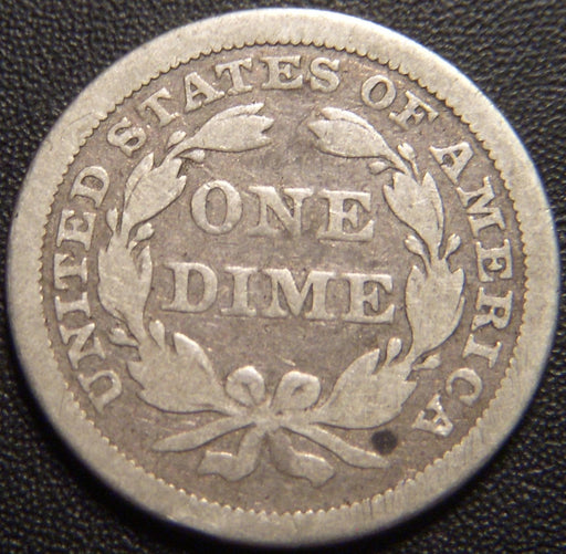 1840 Seated Dime - With Drapery Very Good +