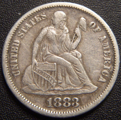 1883 Seated Dime - Very Fine