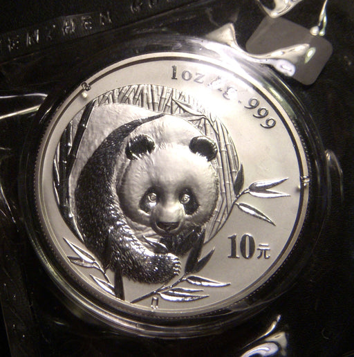 2003 1oz .999 Silver Panda - China