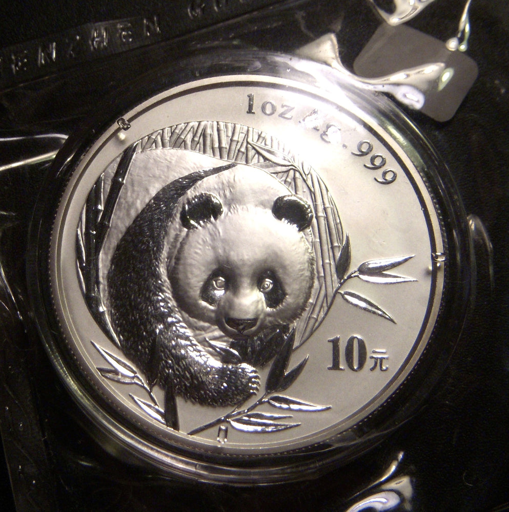 2003 1oz .999 Silver Panda - China