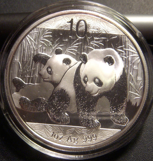 2010 1oz .999 Silver Panda - China