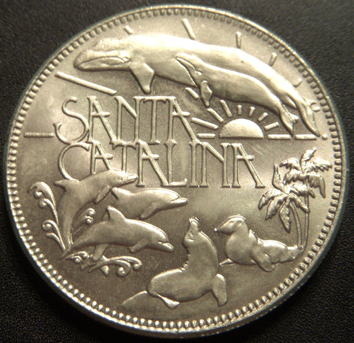 1989 $1 Trade Santa Caralina Token