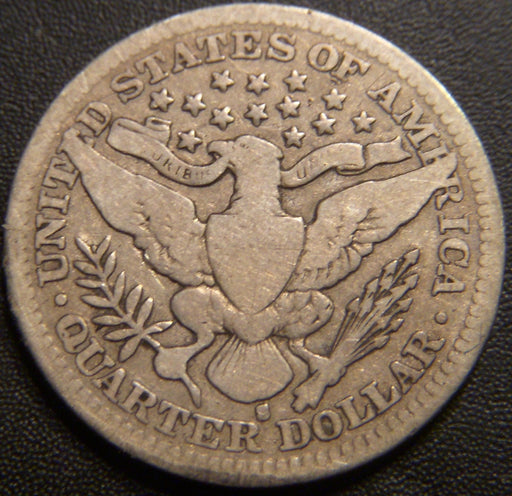 1908-S Barber Quarter - Good
