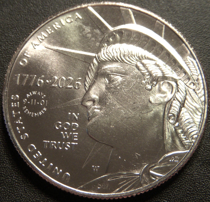 2026-W Semiquincentennial Half Dollar - 911 Privy Uncirculated