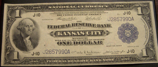 1918 (J) $1 Federal Reserve Bank Note - FR# 737