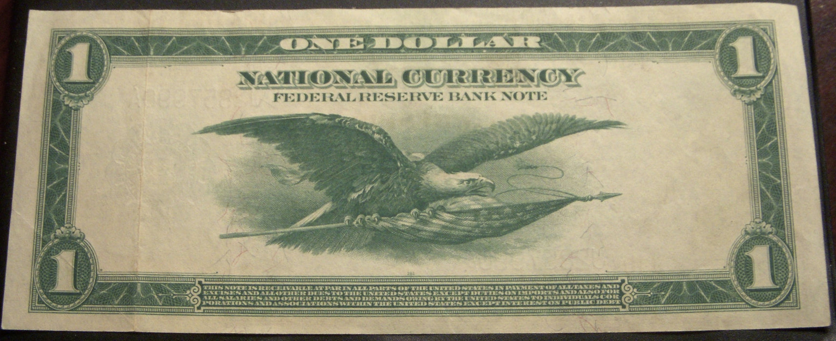 1918 (J) $1 Federal Reserve Bank Note - FR# 737