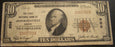 1929 $10 National Currency Note - Jeffersonville, IN Bank# 956