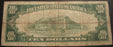 1929 $10 National Currency Note - Connersville, IN Bank# 1034