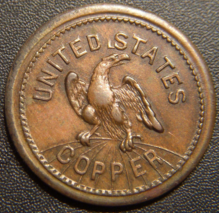 1863 Copper Civil War Token