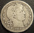 1910-D Barber Quarter - Very Good