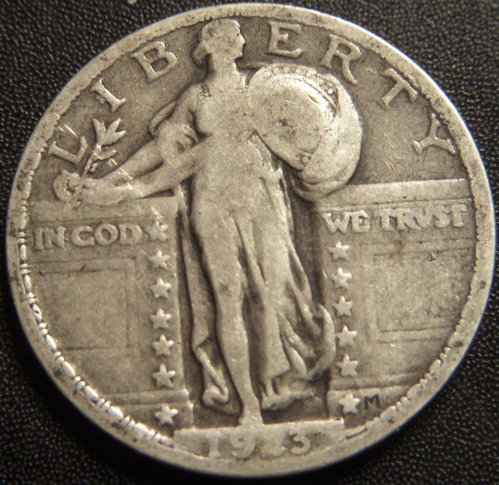 1923 Standing Quarter - Very Good