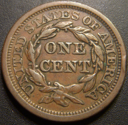 1857 Large Cent - Large Date Extra Fine