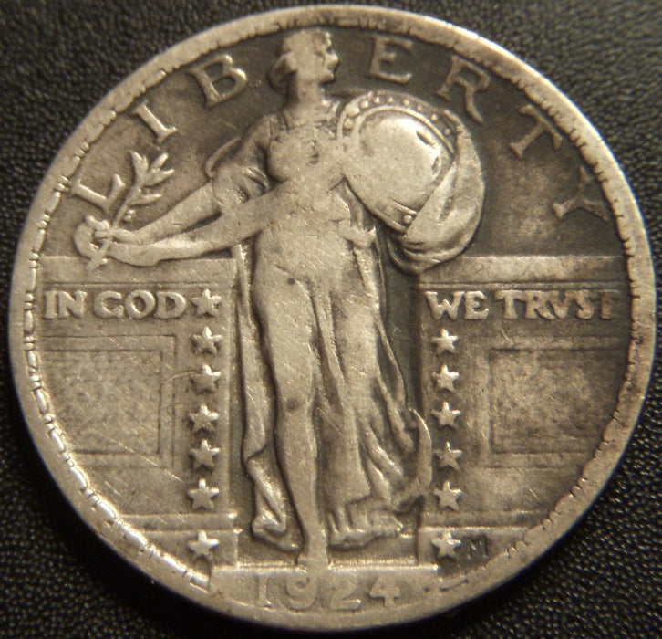 1924 Standing Quarter - Fine