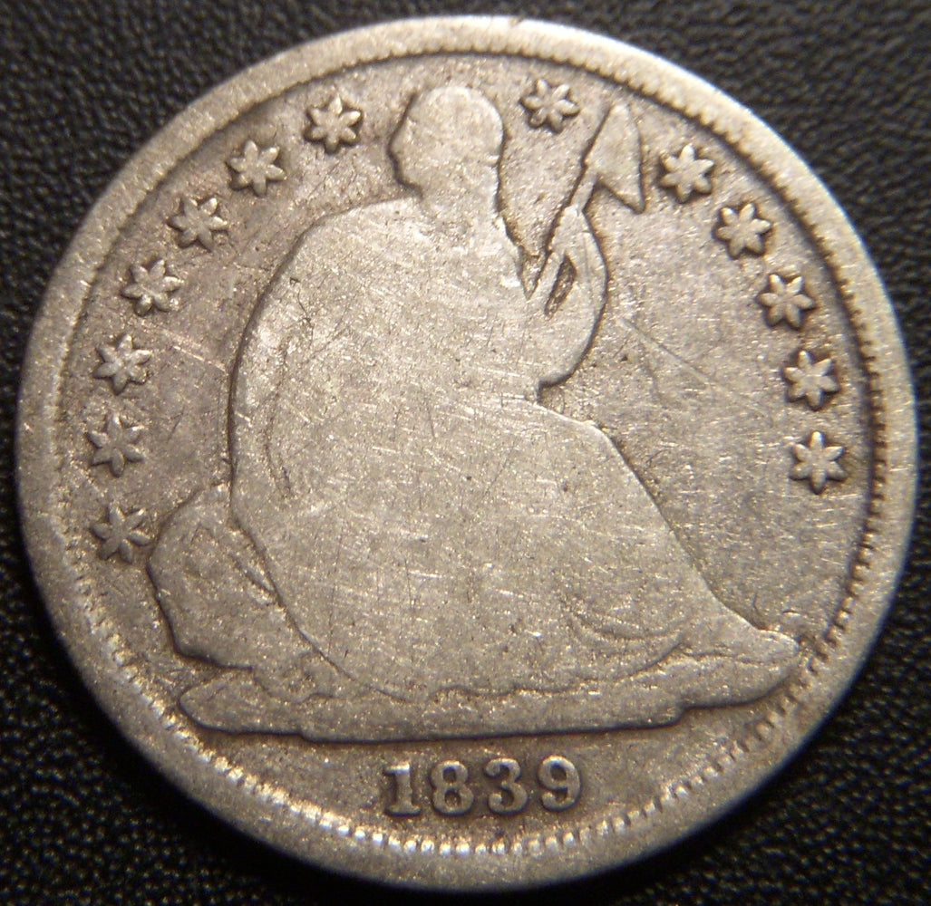 1839-O Seated Dime - Good