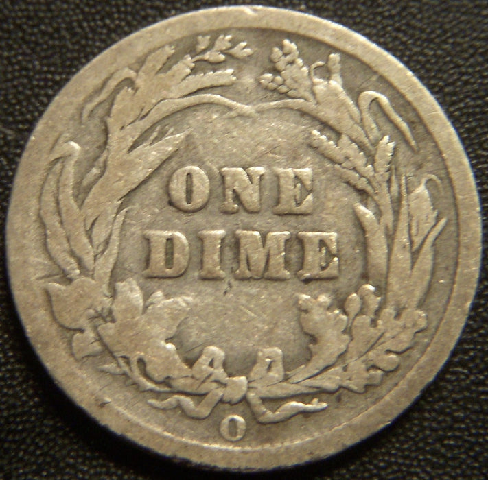 1892-O Barber Dime - Good