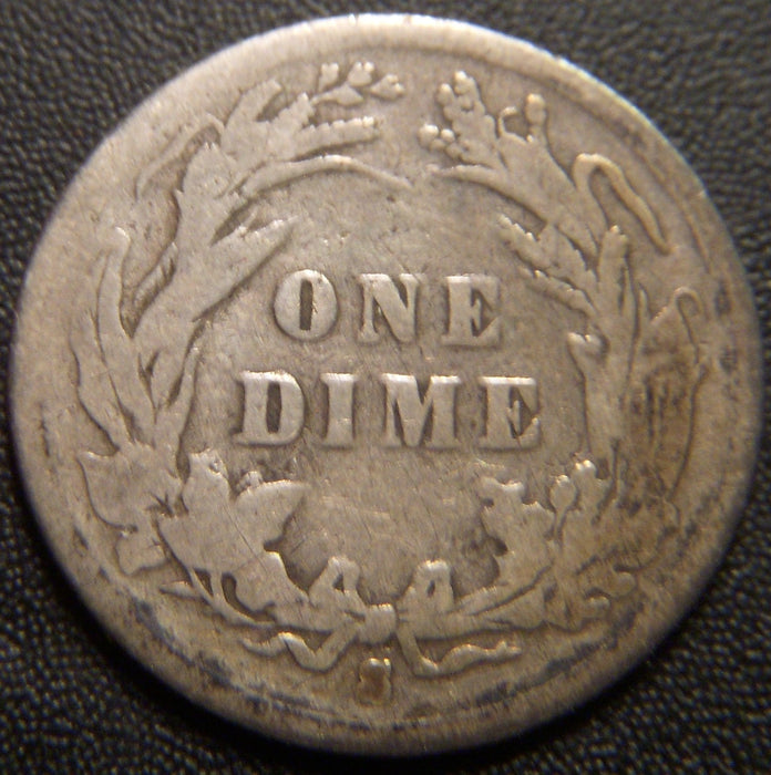 1893-S Barber Dime - Good