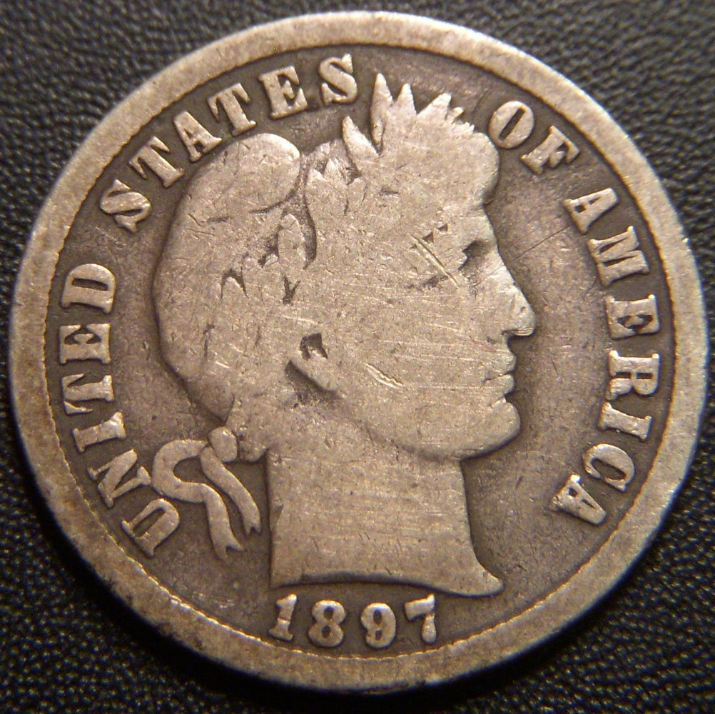 1897-O Barber Dime - Good