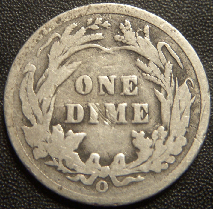 1898-O Barber Dime - Good