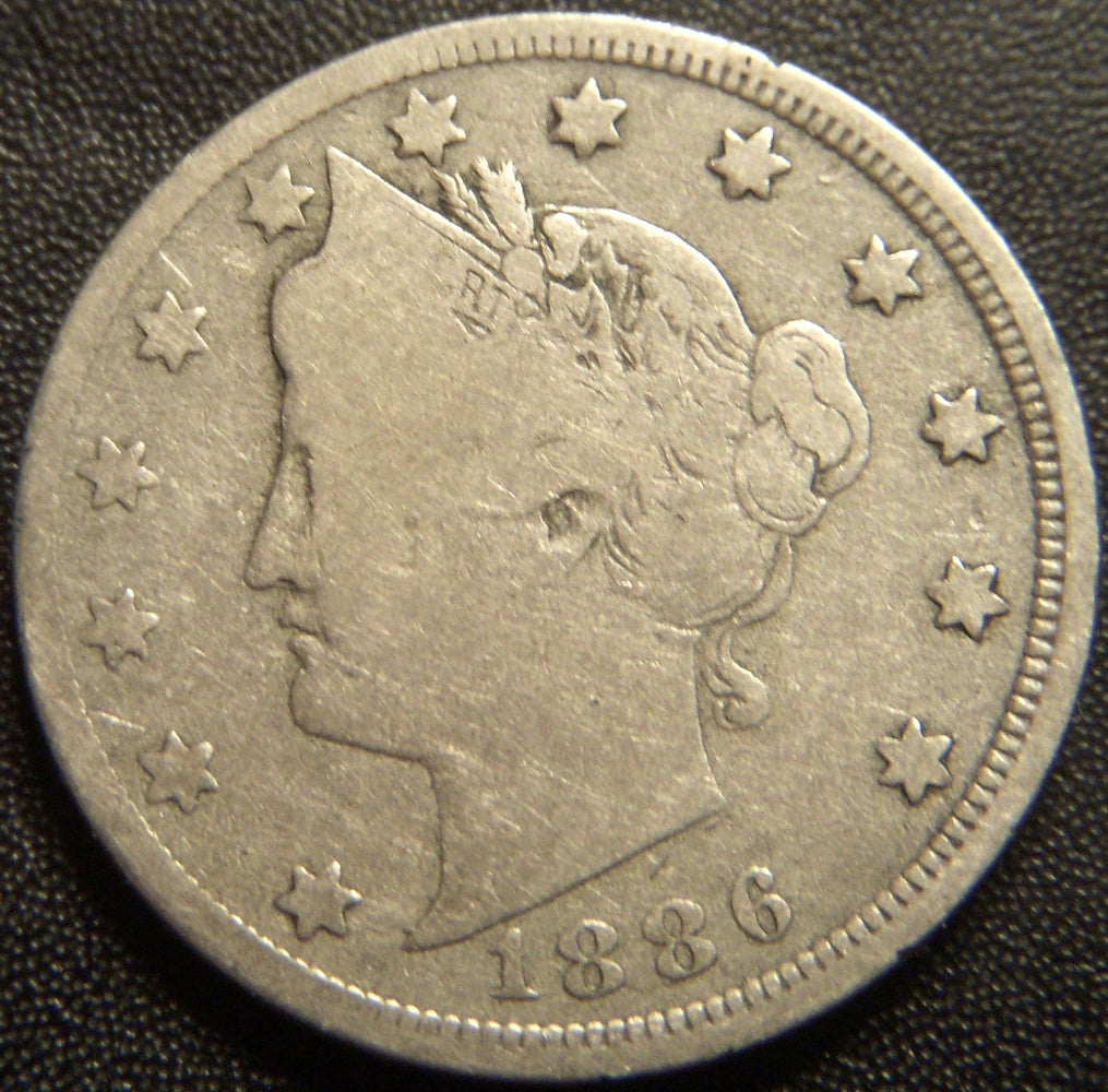 1886 Liberty Nickel - Very Good