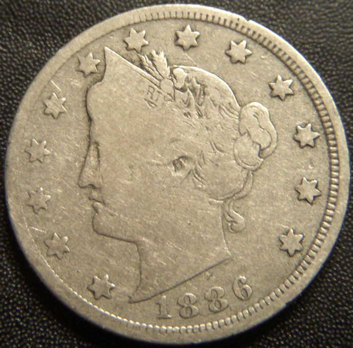 1886 Liberty Nickel - Very Good