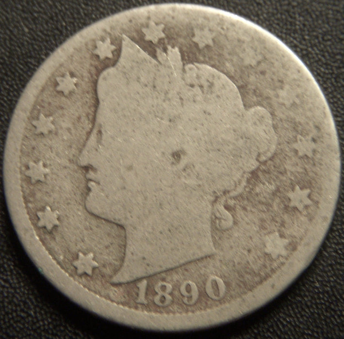 1890 Liberty Nickel - Good