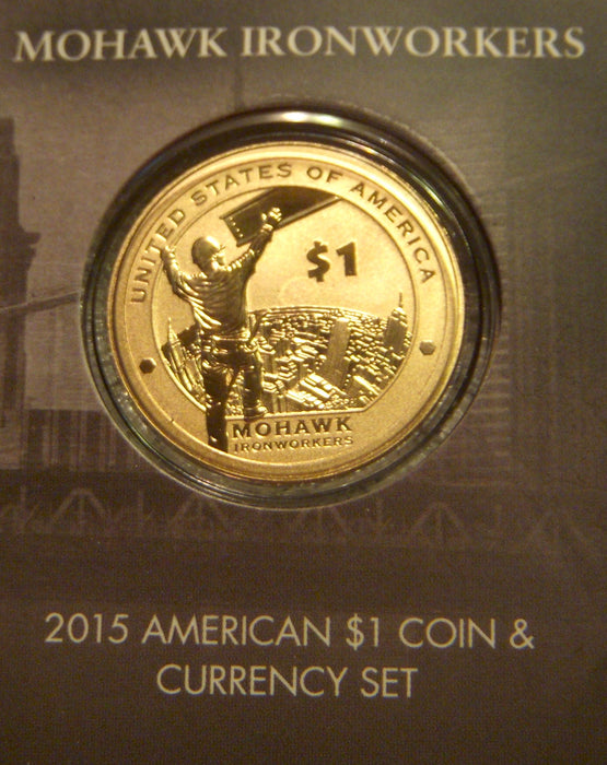2015 American $1 Coin & Currency Set