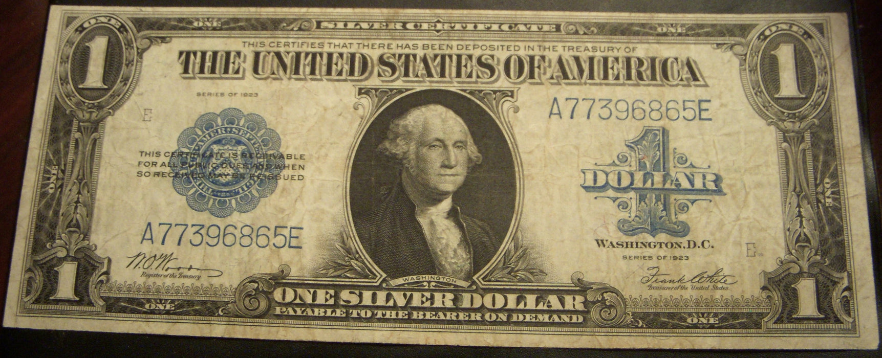 1923 $1 Silver Certificate - FR# 238