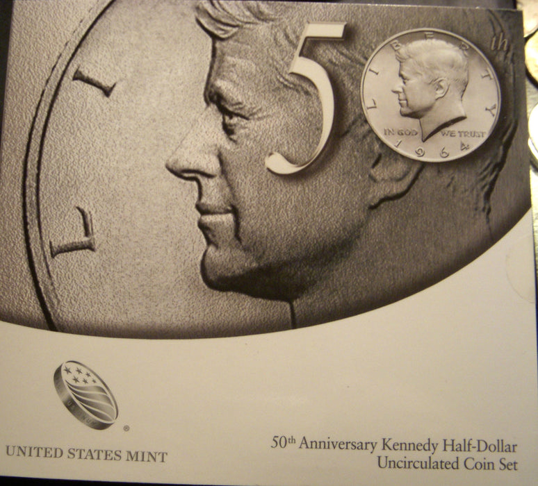 2014 Kennedy 50th Anniversary 2pc Half Dollar Set