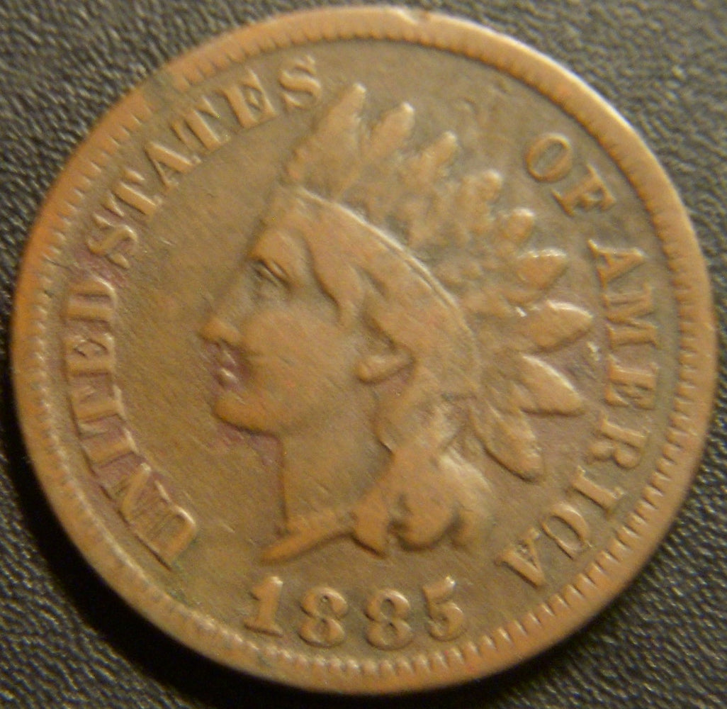 1885 Indian Head Cent - Very Good