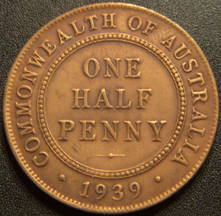 1939 1/2 Penny - Australia