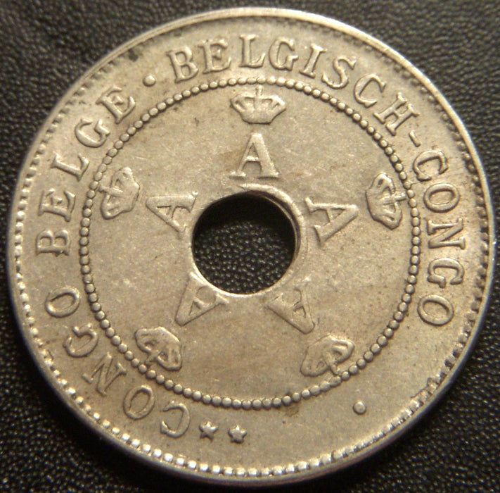 1911 10 Centimes - Belgian Congo