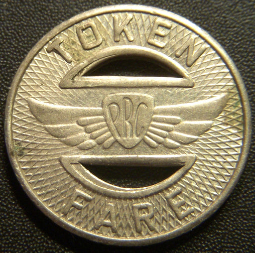 Pittsburgh, PA Railways Co. (PRC) Fare Token