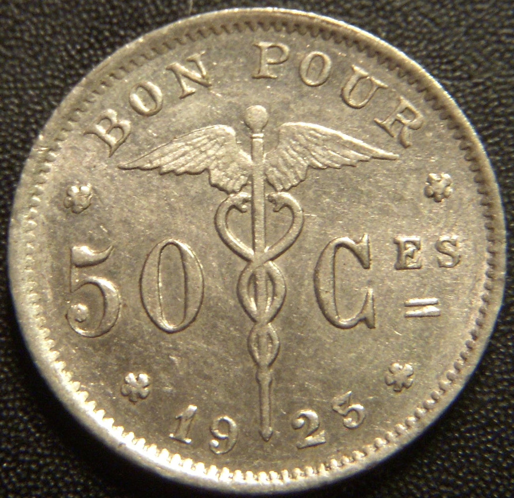 1923 50 Centimes - Belgium