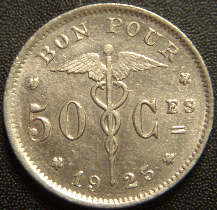 1923 50 Centimes - Belgium