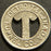 Detroit & Canada Tunnel Co. One Fare Token