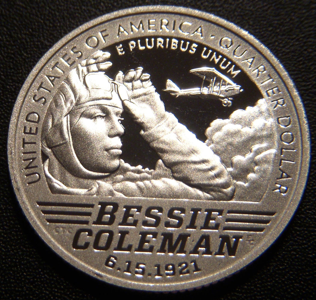 2023-S B. Coleman Quarter - Silver Proof