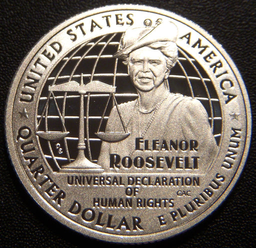 2023-S E. Roosevelt Quarter - Silver Proof