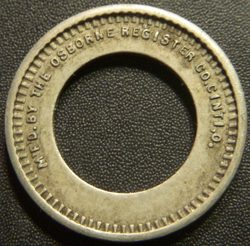 24246 Osborn Register Co. Cincinnati, OH Token