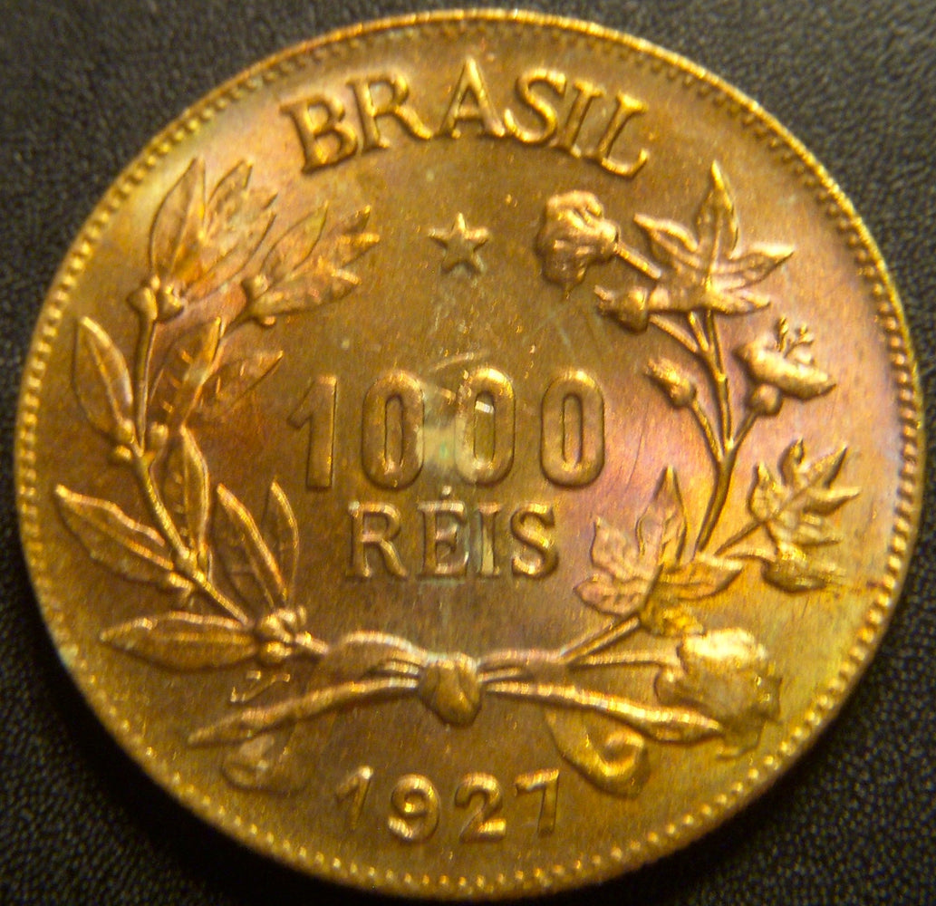 1927 1000 Reis - Brazil
