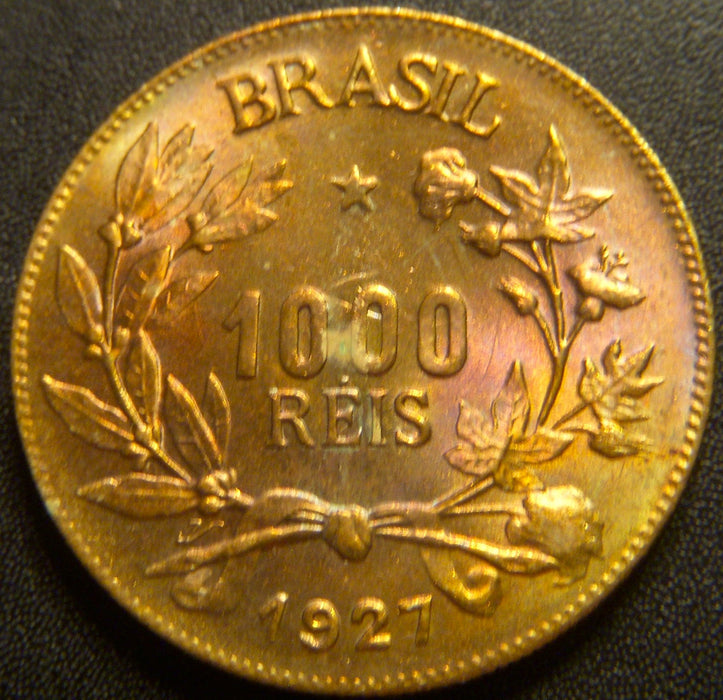 1927 1000 Reis - Brazil