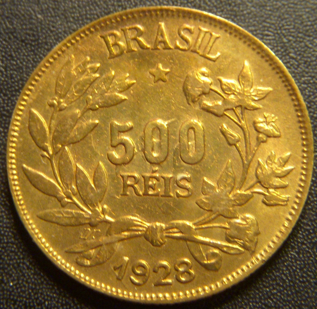 1928 500 Reis - Brazil