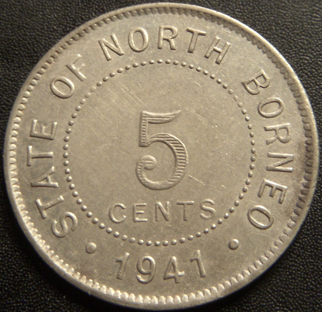 1941H 5 Cents - British North Borneo