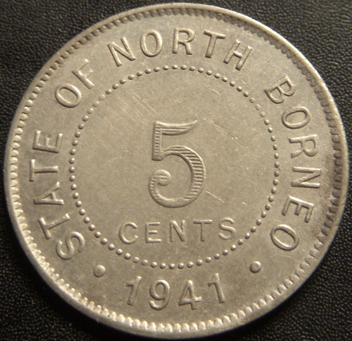 1941H 5 Cents - British North Borneo