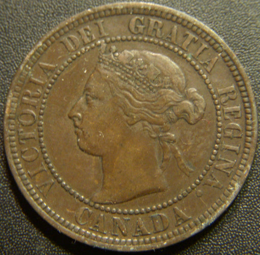 1892 Canadian Large Cent - Very Fine