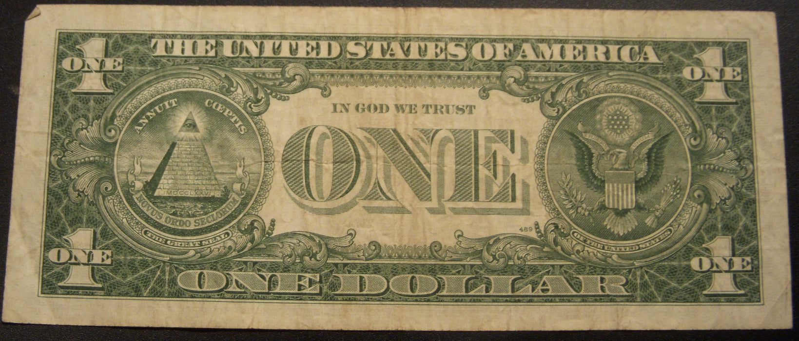 1963 (H) $1 Federal Reserve Note - Star Note FR# 1900H*