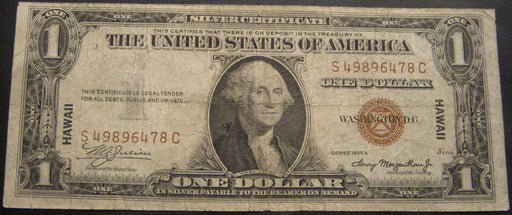 1935A Hawaii $1 Silver Certificate - FR# 2300