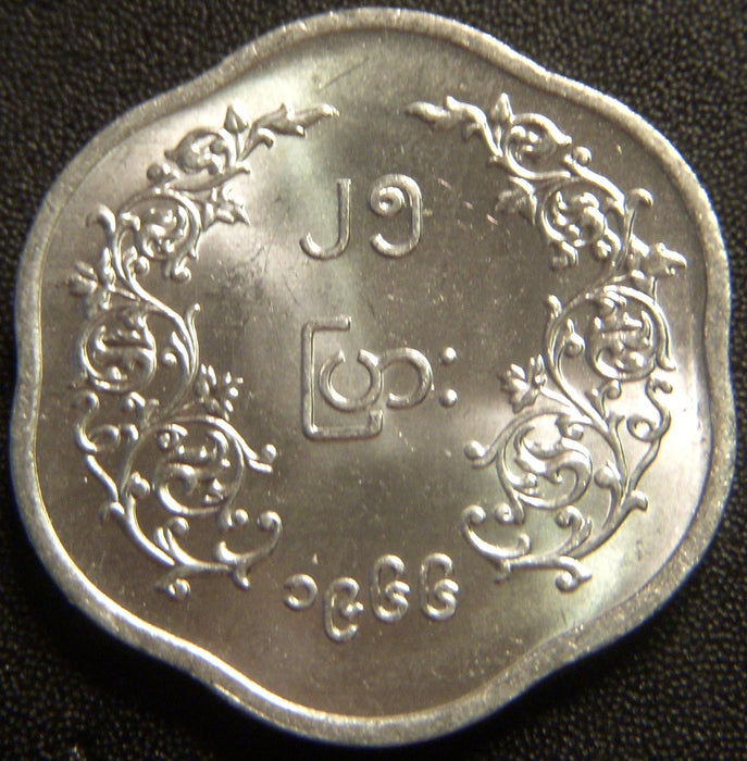 1966 25 Pyas - Burma