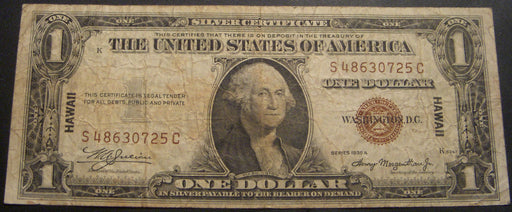 1935A Hawaii $1 Silver Certificate - FR# 2300